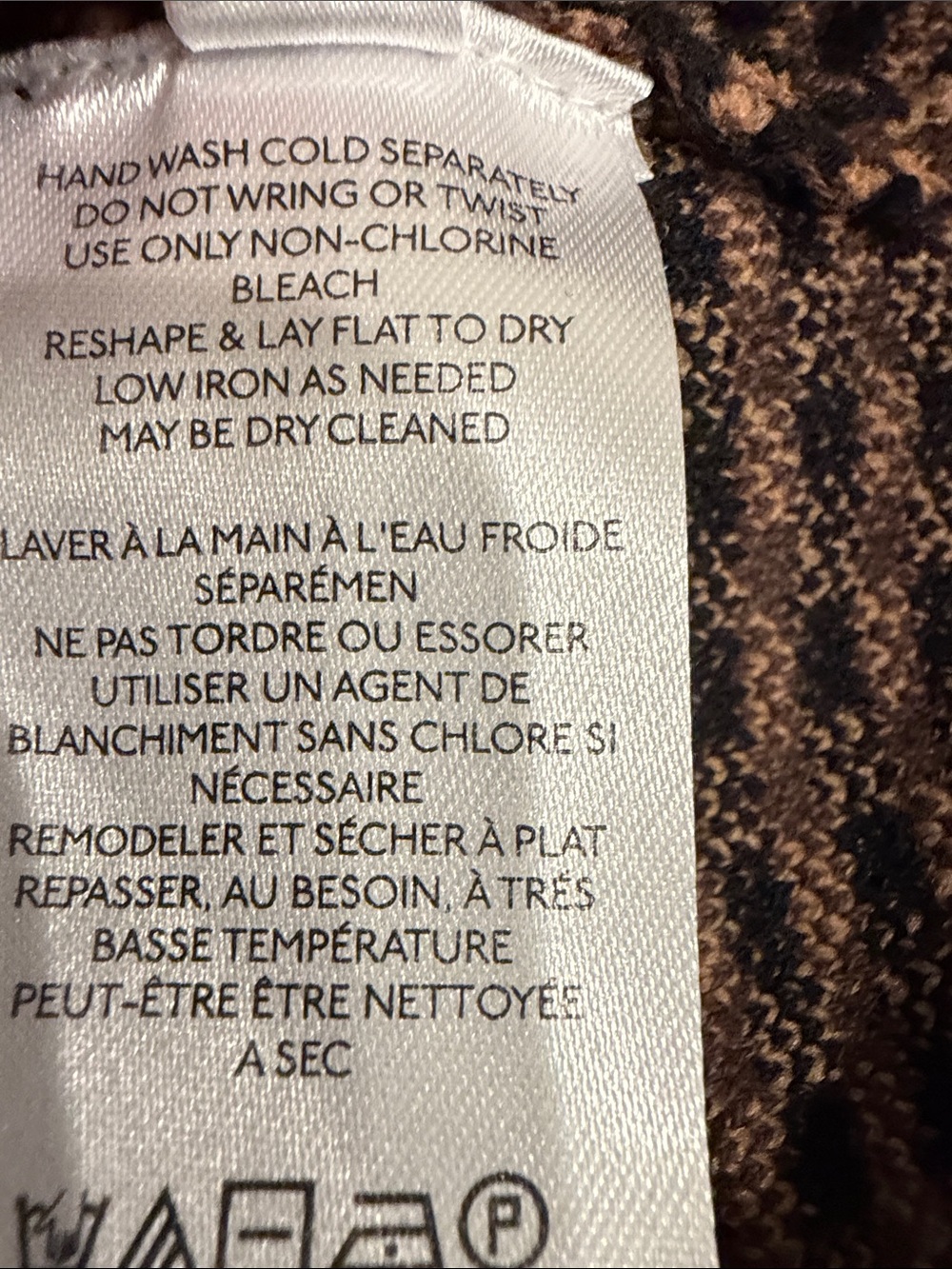 Free People We The Free Gamer Cuff Turtleneck Sweater Small Brown Cream Stripe - Picture 5 of 6